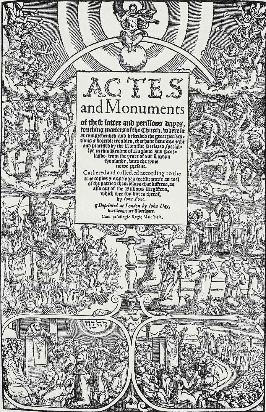 Книга на мъчениците на лисиците, издание от 1563 г.