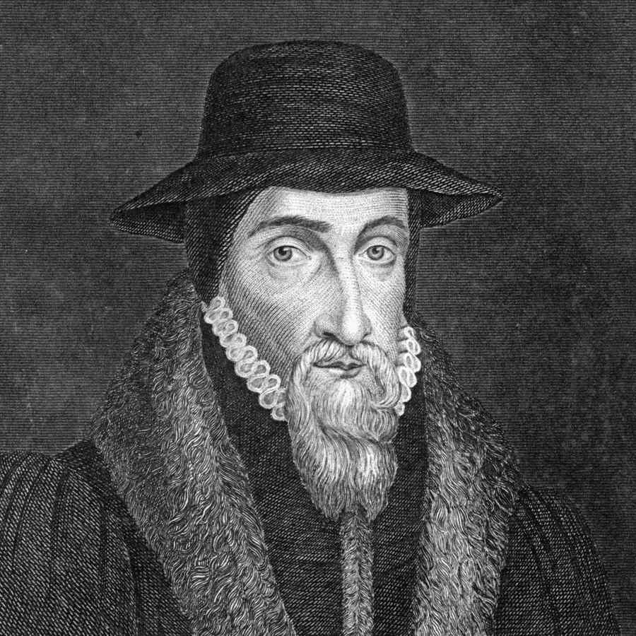 Портрет на Джон Фокс (1516-1587).