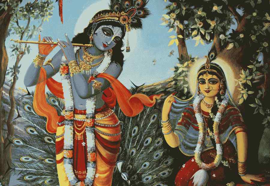 Hindu jumalad Krishna ja Radha