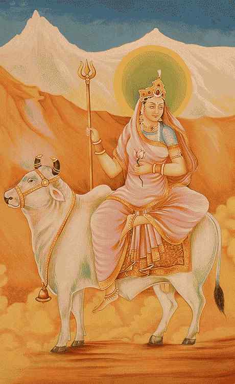 Shailaputri, prvý Manifestation of Durga