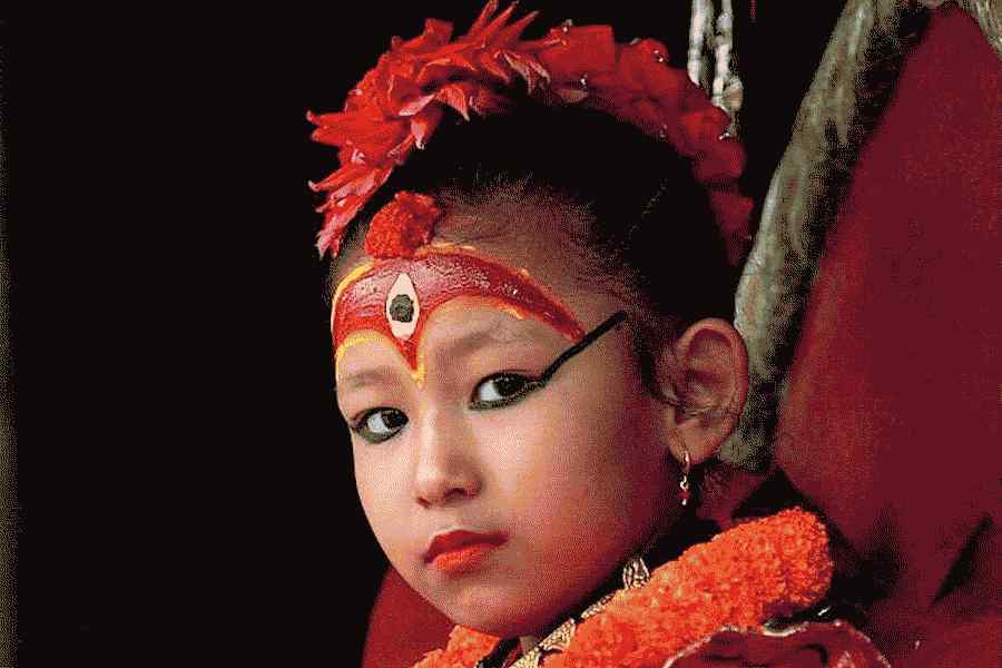 Die lebende Göttin von Nepal Die lebende Göttin von Nepal