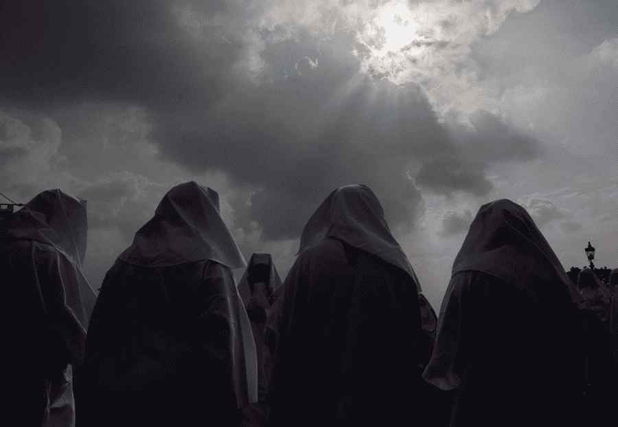Los druidas celebran el equinoccio de otoño en Primrose Hill