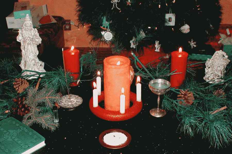 Altar de Navidad