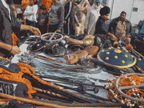 Yuba City Parade Gatka Weaponry